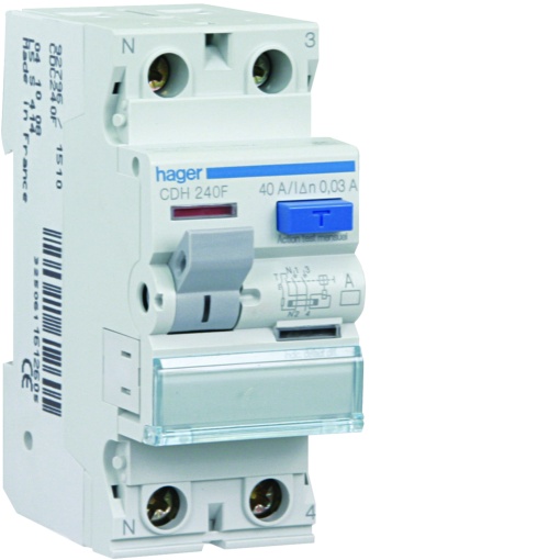 Inter.dif.2P 25A 300mA tipo A HI 2M