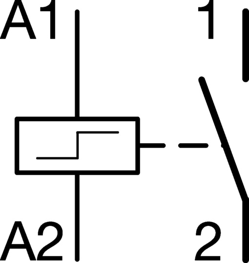Telerruptor 8V 50Hz 1NA 1M