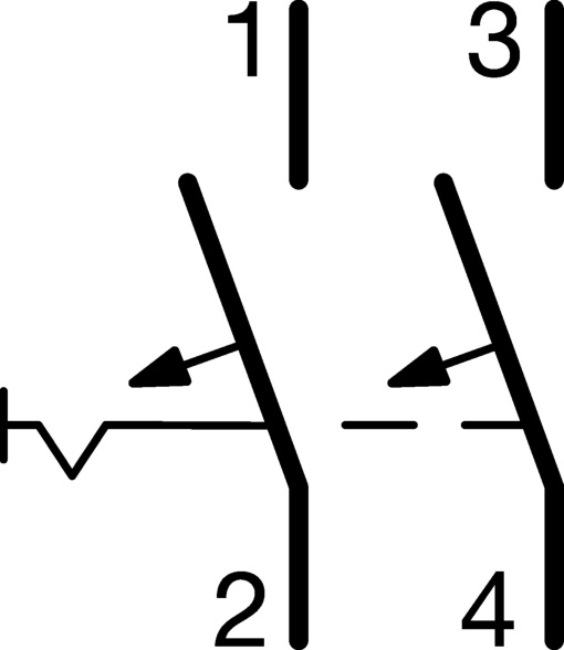 Disjuntor 2P 16A D 1015kA 2M