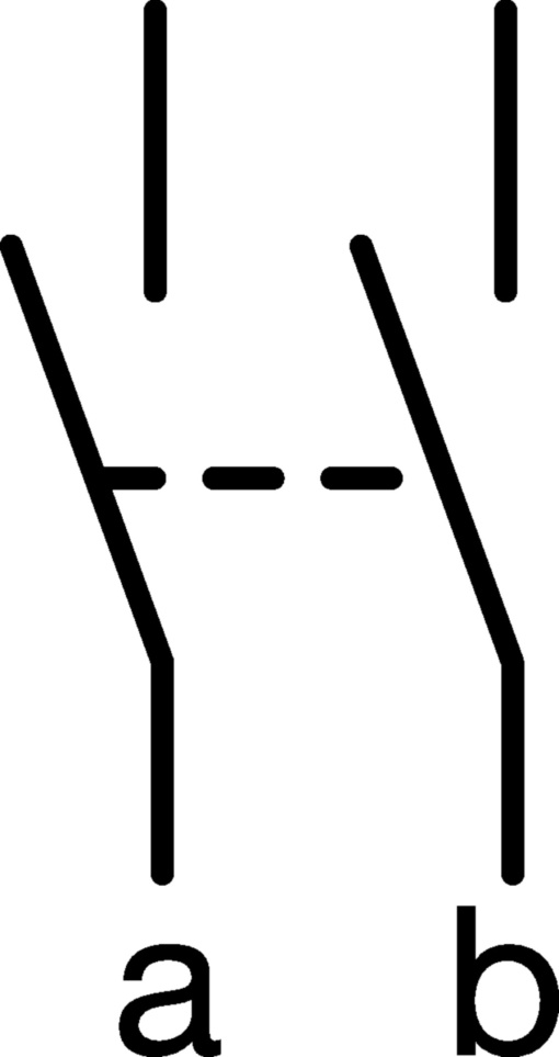 Contacto aux. sinaliz. de defeito 12M