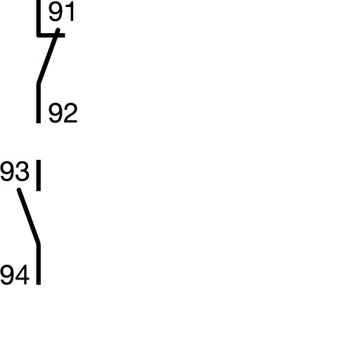Contacto de sinalização 6 A230 VAC. Compatível com disjuntores e JFB 10kA.