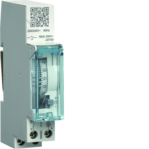 interruptor horário 1 canal 24h sem reserva 1 Módulo