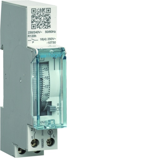 interruptor horário 1 canal 24h com reserva 1 Módulo