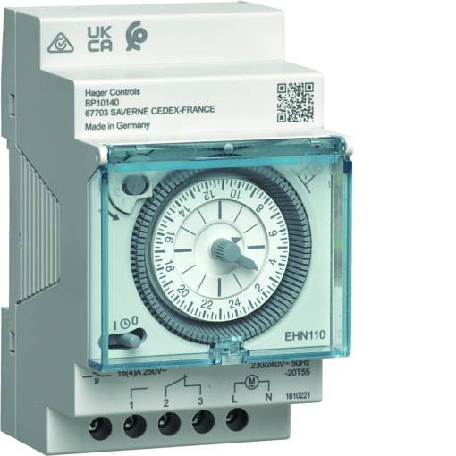 Interr. horário 1 canal 24h s res 3M