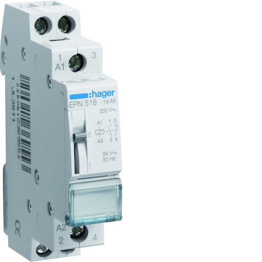 Telerruptor 24V 50Hz 1NA1NF 1M