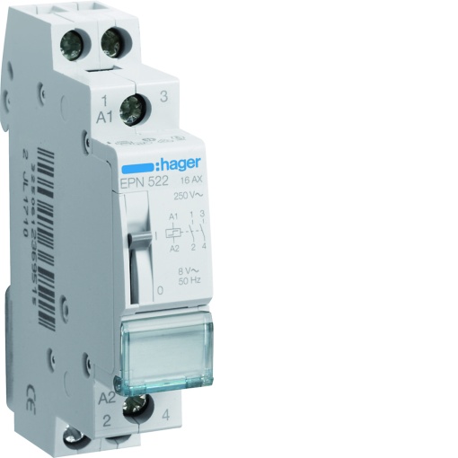 Telerruptor 8V 50Hz 2NA 1M