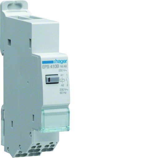 Telerruptor electrónico 1NA 230V ligadores rápida