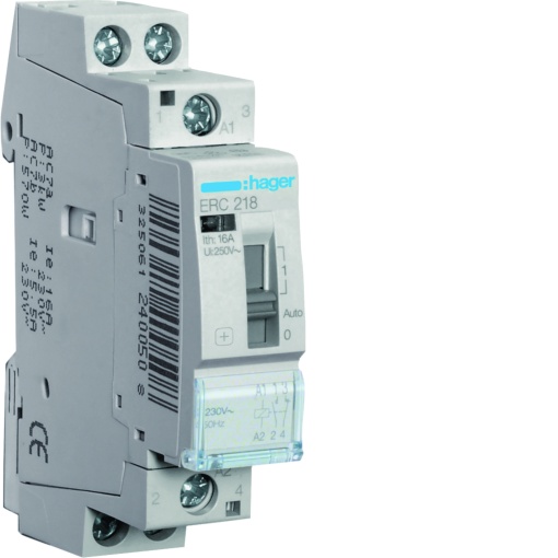 Relé comando 16A, 1NA1NF, 230V 1M