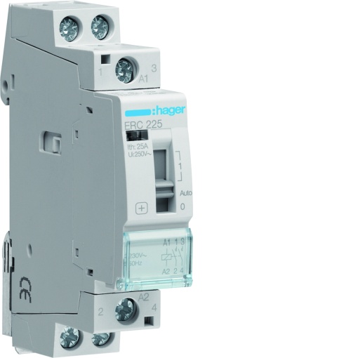 Contactor com comando manual 25A, 2NA, 230V