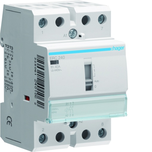 Contactor com comando manual 40A, 2NA, 230V