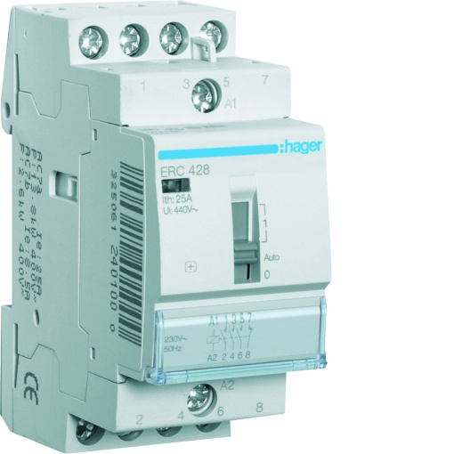 Contactor manu 25A, 3NA1NF, 230V