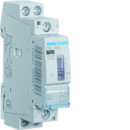 Contactor ccmdo manual 25A, 2NA, 12V