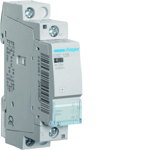 Contactor 25A, 1NF, 230V 1M