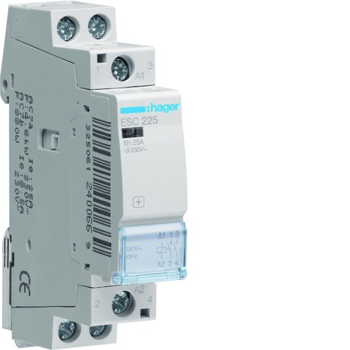 Contactor 25A, 2NA, 230V 1 Módulo
