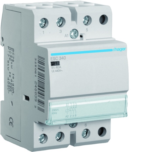 Contactor 40A, 3NA, 230V 3M