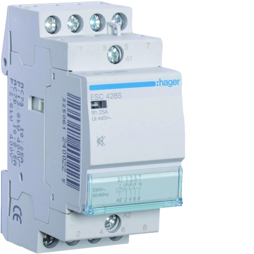 Contactor silencioso 25A, 3NA1NF, 230V