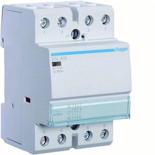 Contactor 25A, 3NA1NF, 12V 2M