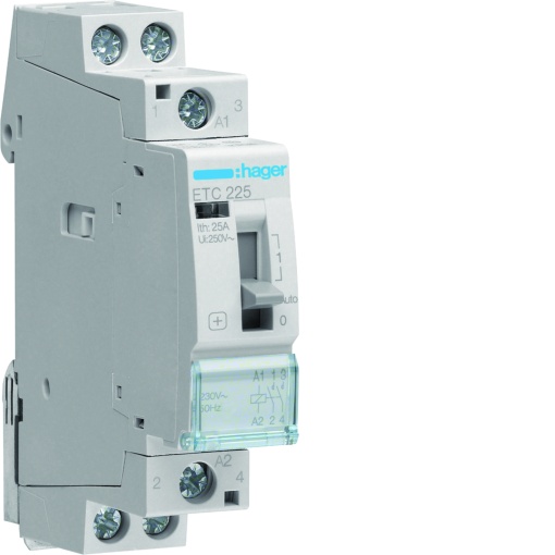 Contactor Dia-Noite 25A, 2F, 230V