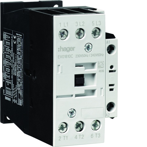 Cont. 3P1 NA 18A 230 V 50Hz240 V 60Hz