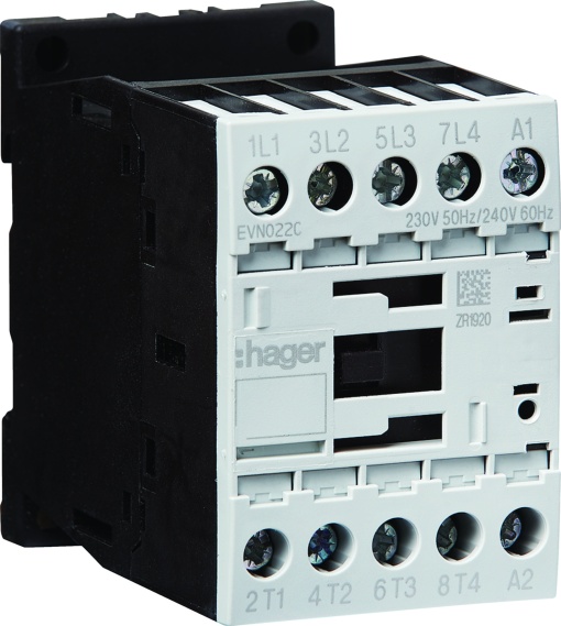Contactor 4P 22A 230 V 50 Hz240 V 60 Hz