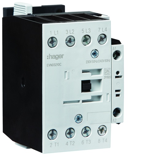 Contactor 4P 32A 230 V 50 Hz240 V 60 Hz