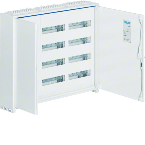 Armário FWB de superfície com porta 4 linhas 3 campos 144 mod. IP44 650x800x161