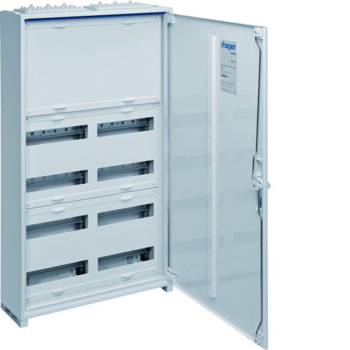 Armário, IP31, SKII, 72 PLE  Mediafeld, porta fendida, 950x550x161mm