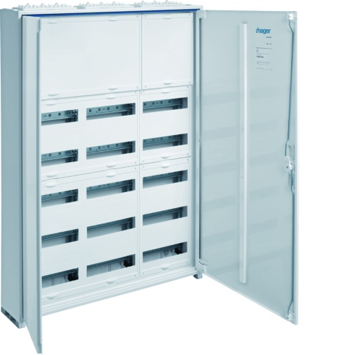 Armário AP, IP44, SKII, 180 PLE, 3x7 filas, distância HS 150mm, 1100x800x161mm