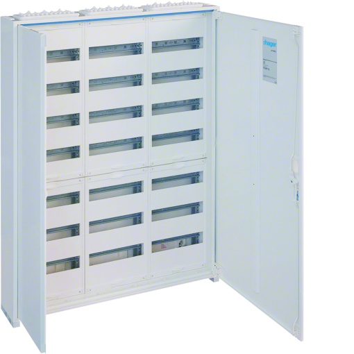 Armário FWB de superfície com porta 7 linhas 3 campos 252 mod. IP44 1100x800x161