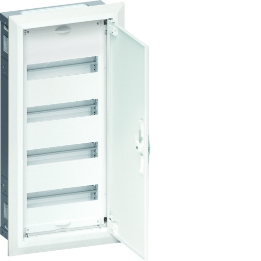 Armário FWU embutido com porta 4 filas 1 campo 48 módulos 703x353x125