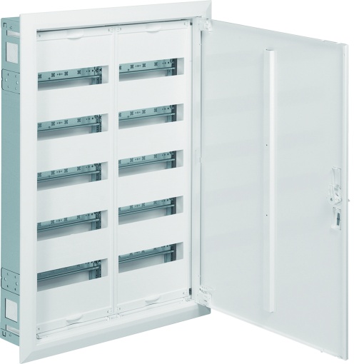 Armário FWU embutido com porta 5 filas 2 campos 120 módulos 853x603x125