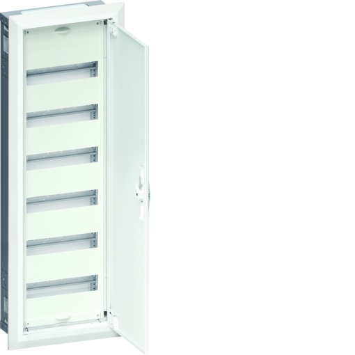 Armário FWU embutido com porta 6 filas 1 campo 72 módulos 952x353x125