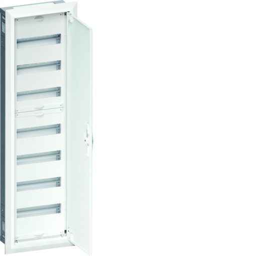 Armário FWU embutido com porta 7 filas 1 campo 84 módulos 1153x353x125