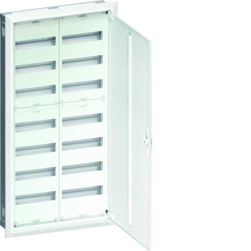 Armário FWU embutido com porta 7 filas 2 campos 168 módulos 1153x603x125