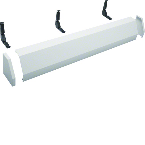 Calha de acabamento l.1300 RAL 9010