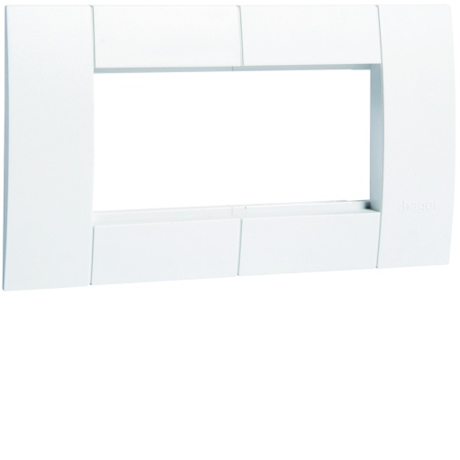 Sup. duplo apar. 45mm BRAP, branco