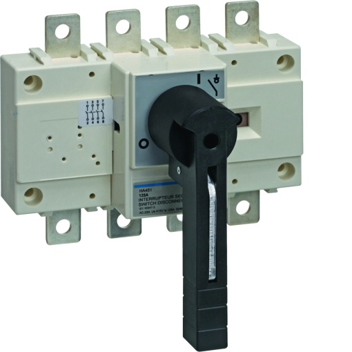 Interruptor de corte aparente 4 Pólos 125A