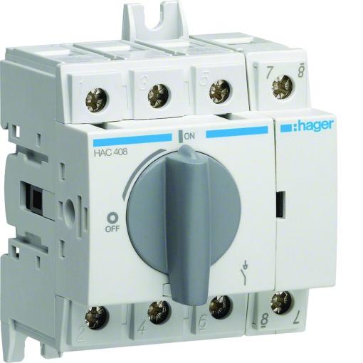 Inter. corte aparente 4P 80A 4M