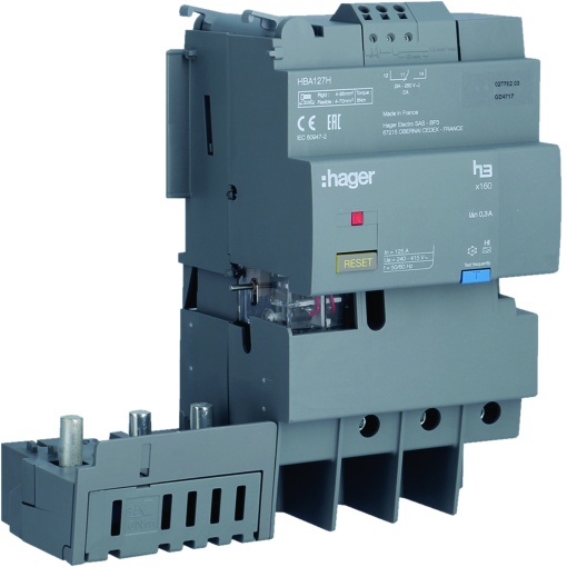 Bloco x160 3P 125A fixo 300mA