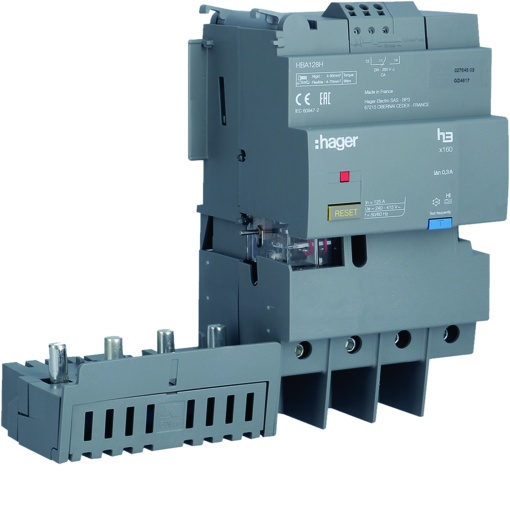 Bloco x160 4P 125A fixo 300mA