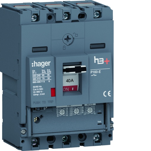 Disjuntor P160 LSnI 3P-3D 40A 70kA