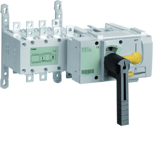 Invers. cmdo motorizado 4P 160A