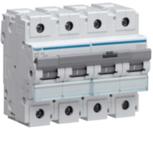 Disjuntor 4P 100A C 10kA 6M