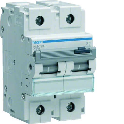 Disjuntor 2P 125A C 30kA 3M