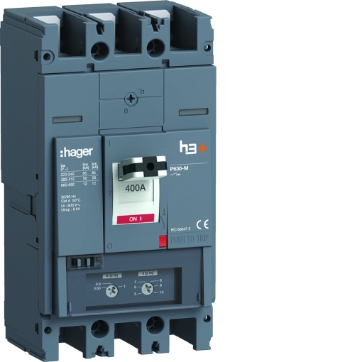 Disjuntor P630 TM 3P-3D 400A 50kA