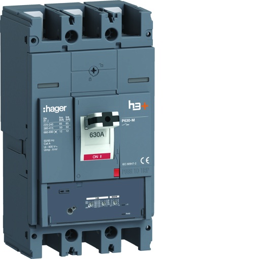 Disjuntor P630 LSnI 3P-3D 630A 50kA