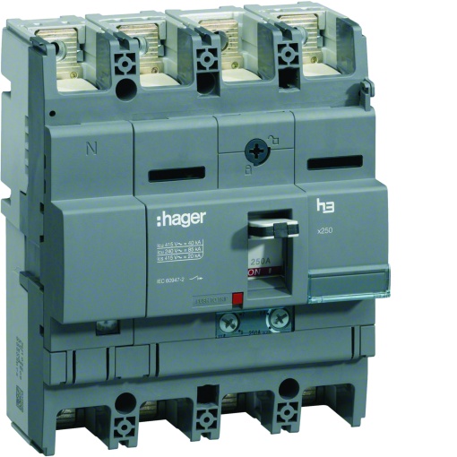 Disj. geral x250 4P3D-4D 100A 40kA