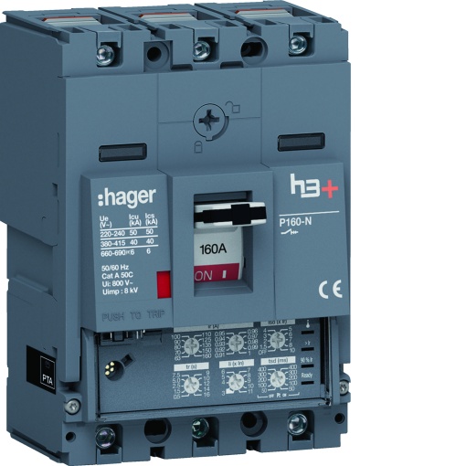 Disjuntor P160 LSI 3P-3D 160A 40kA