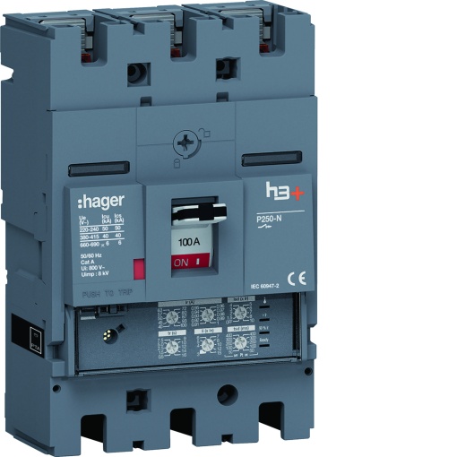 Disjuntor P250 LSI 3P-3D 100A 40kA