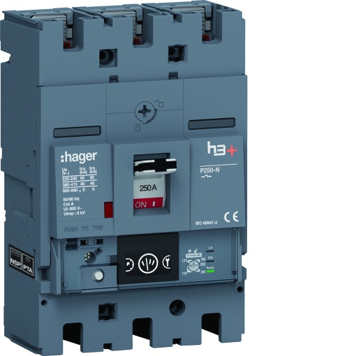 Disjuntor P250 Energy 3P-3D 250A 40kA
